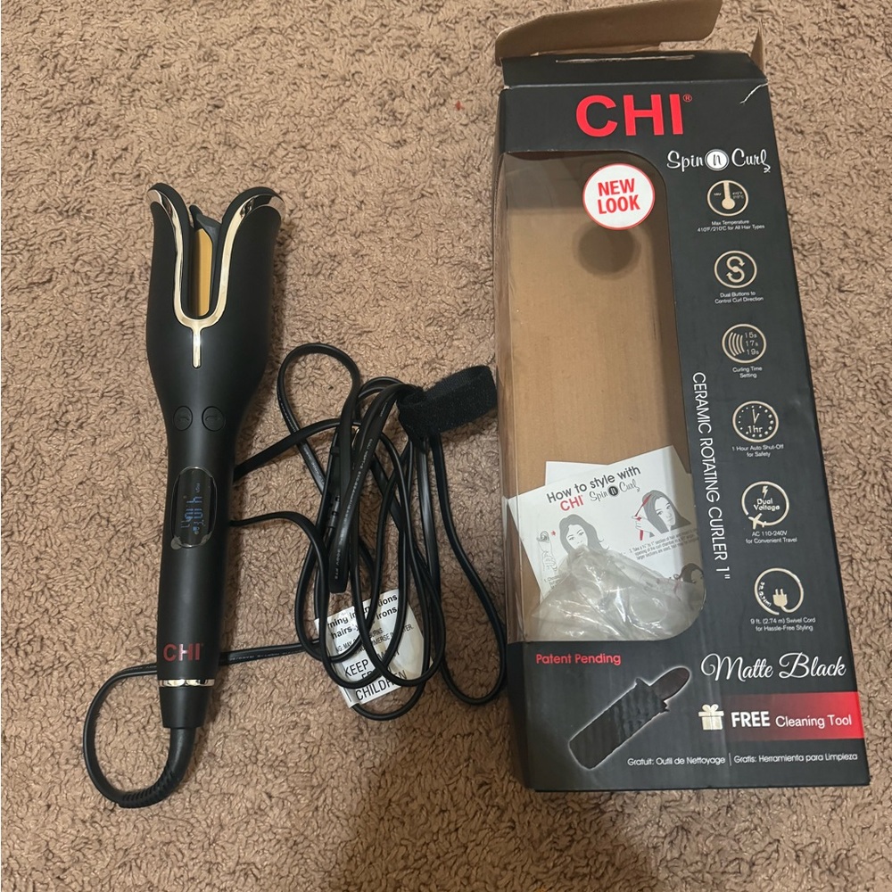 Chi Spin n Curl - New with box